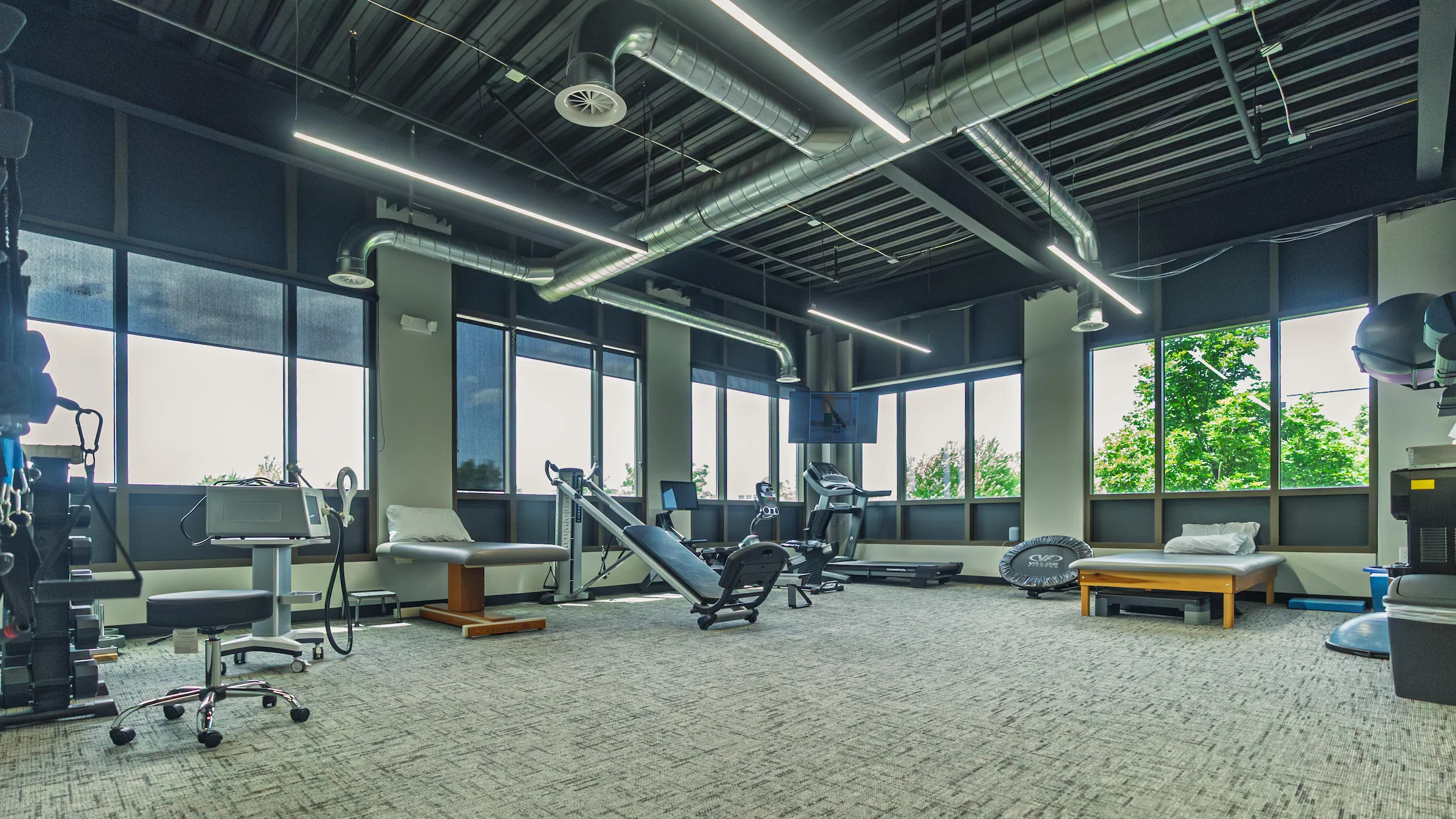 Gym area
