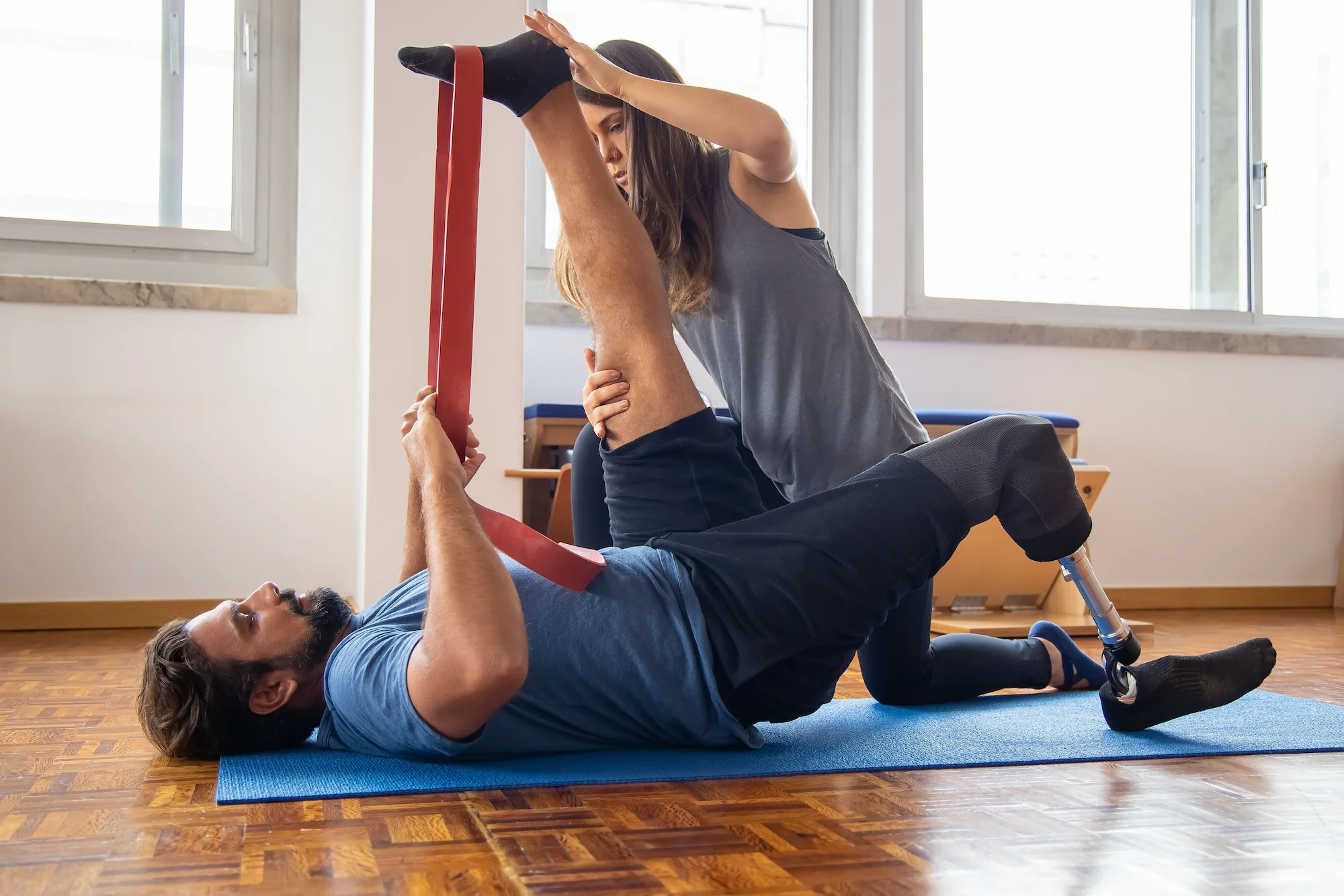 Therapeutic exercise session